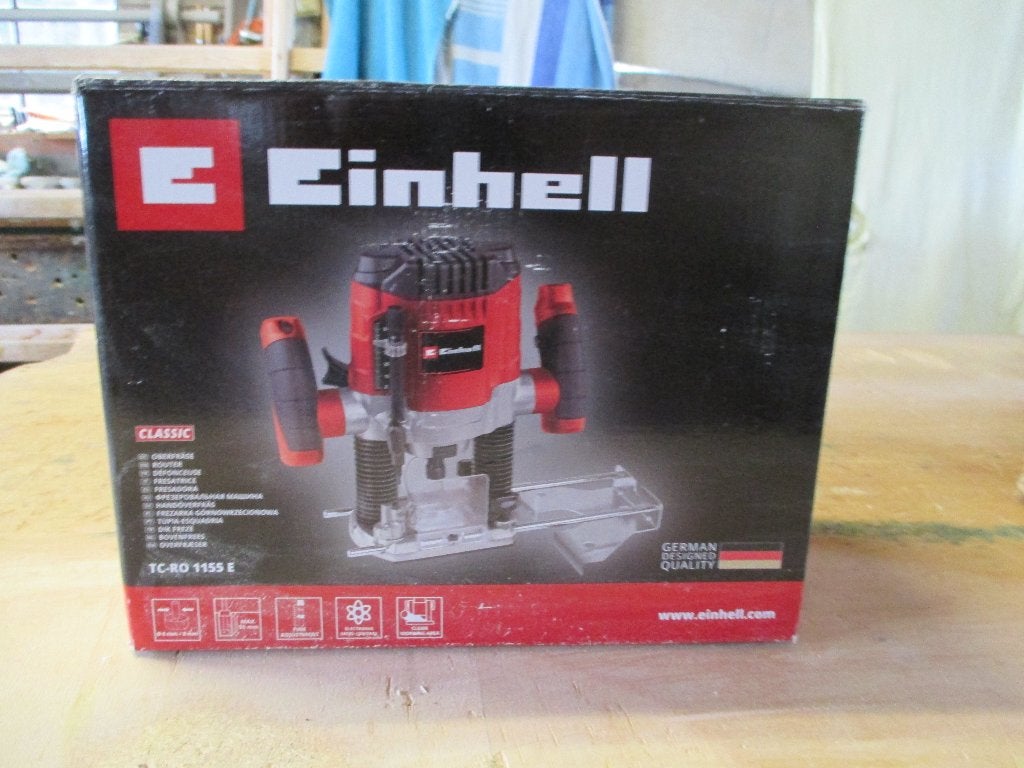 2 x Einhell freesmachines nieuw in doos, Nieuw, Einhell, Ophalen of Verzenden, Bovenfrees