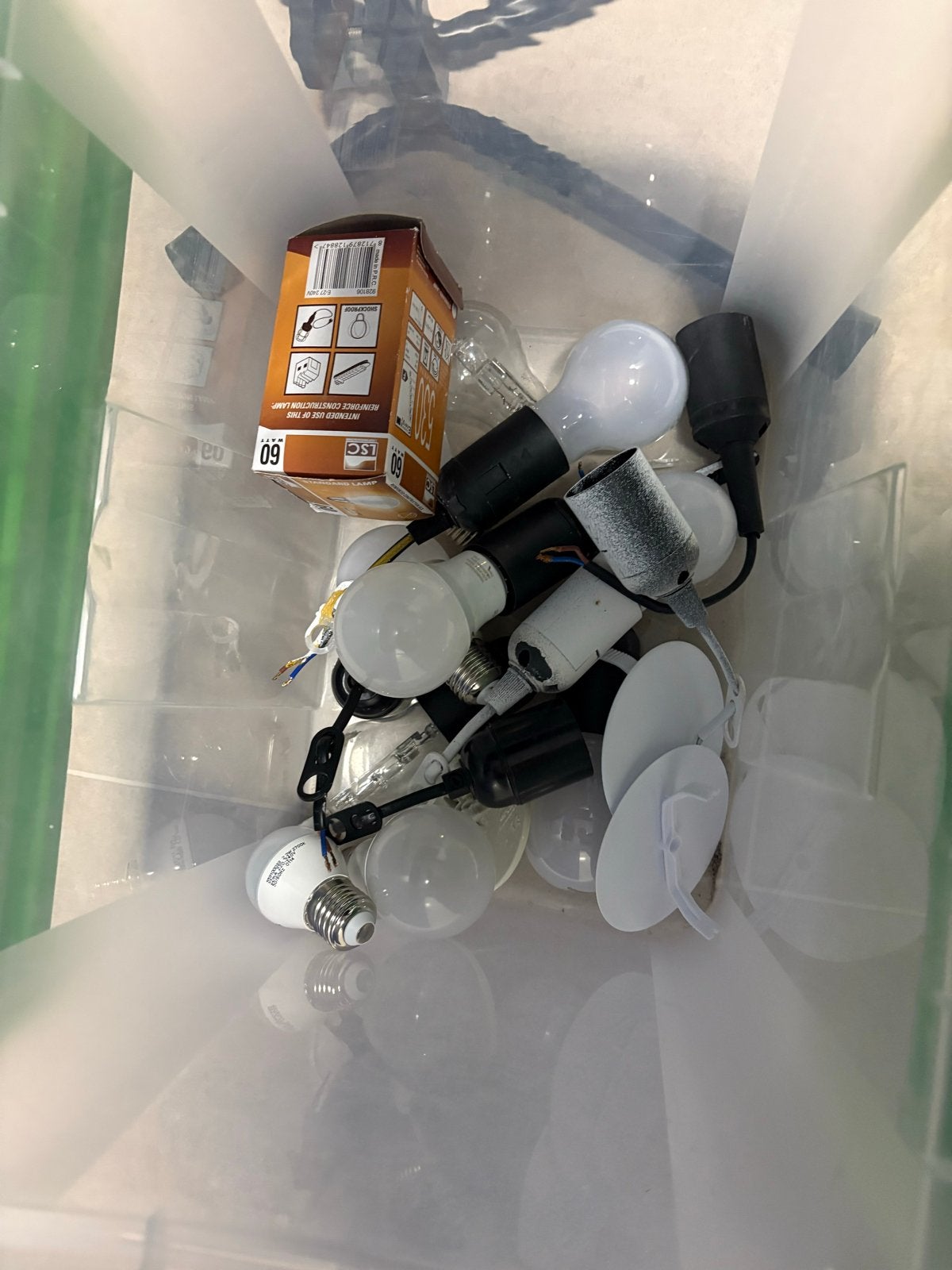 Bouwfittingen met lamp, Ophalen, Wit, Overige merken, Gebruikt