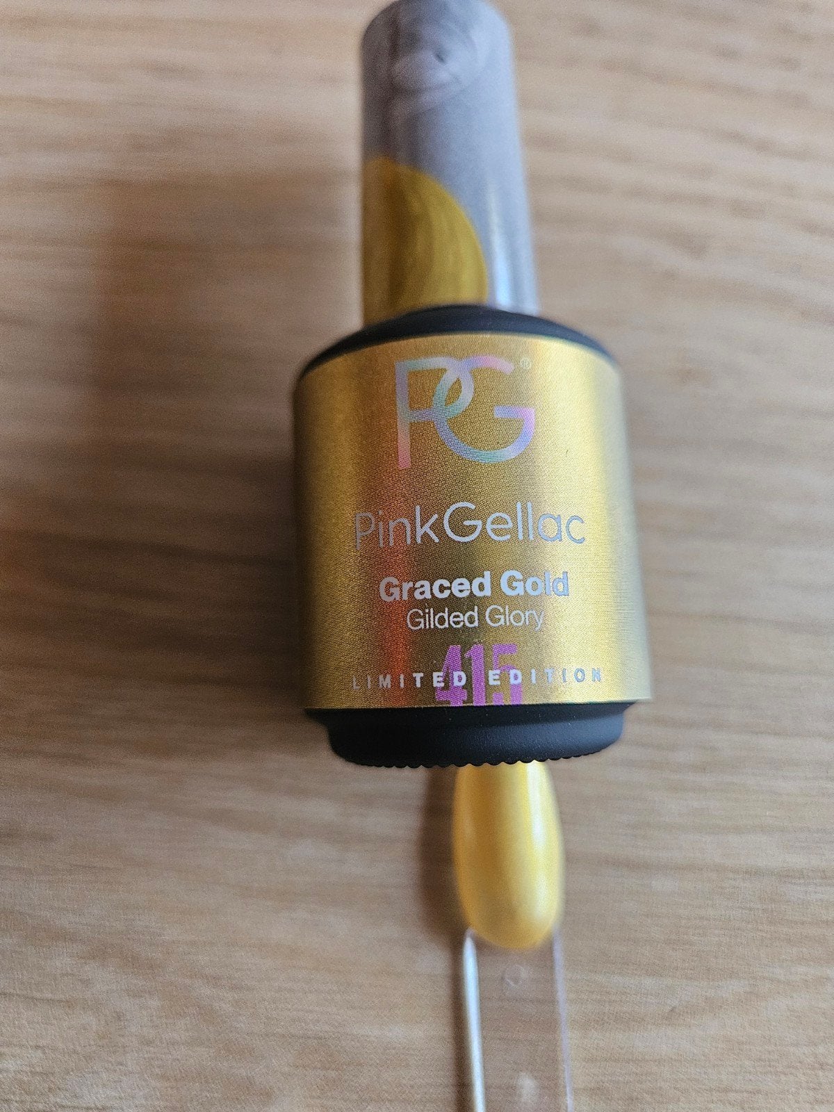 Pink Gellac Graced Gold #415, Ophalen of Verzenden, Zo goed als nieuw, Handen en Nagels