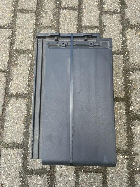 Dakpannen Teja Flat Natural black, Doe-het-zelf en Verbouw, Dakpannen en Dakbedekking, Ophalen, Steen of Klei, Zwart, Nieuw