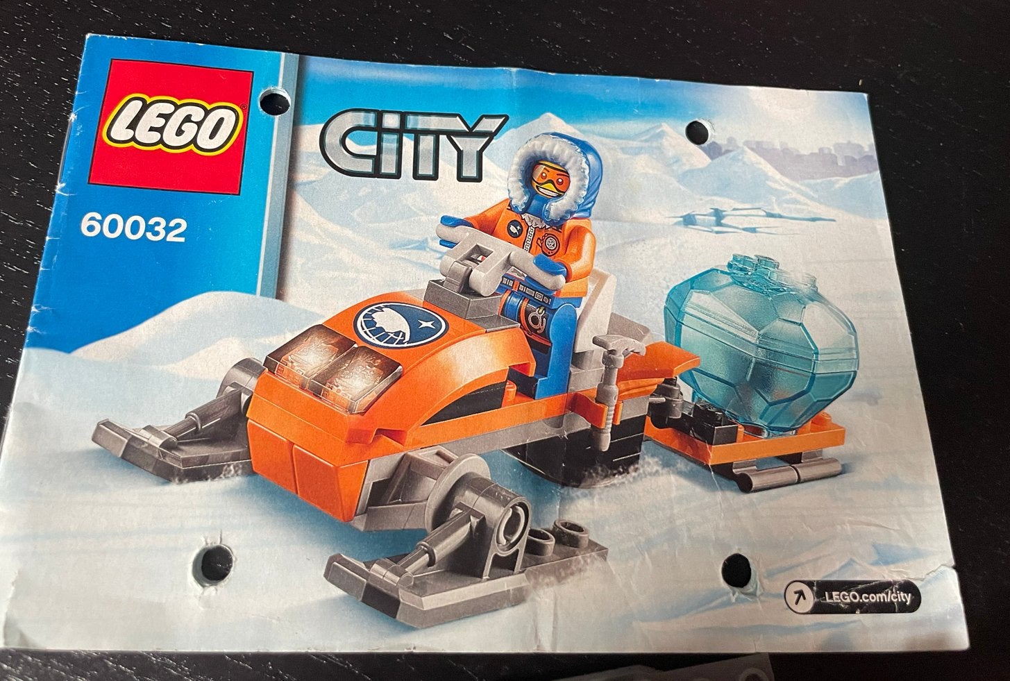 Lego City 60032 Arctische sneeuwscooter, City, Lego, Ophalen of Verzenden, Zo goed als nieuw