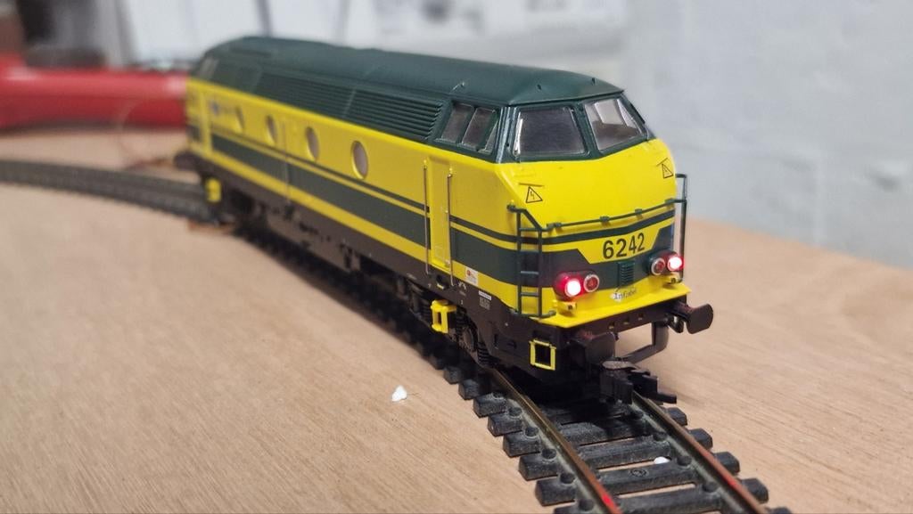 Nmbs 6264 Infrabel Roco dc digitaal sound GERESERVEERD, Ophalen of Verzenden, Zo goed als nieuw, Roco, Gelijkstroom
