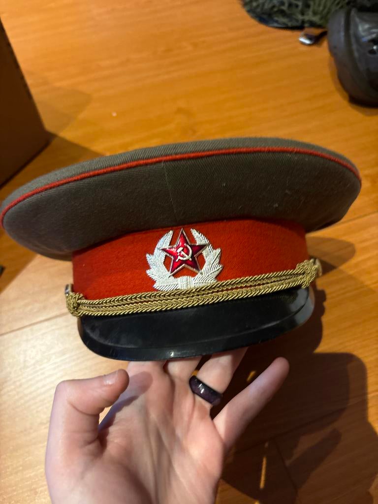 Russische Militaire Pet - Sovjet-Unie (1990), Ophalen, Overige soorten, Overige gebieden, Helm of Baret