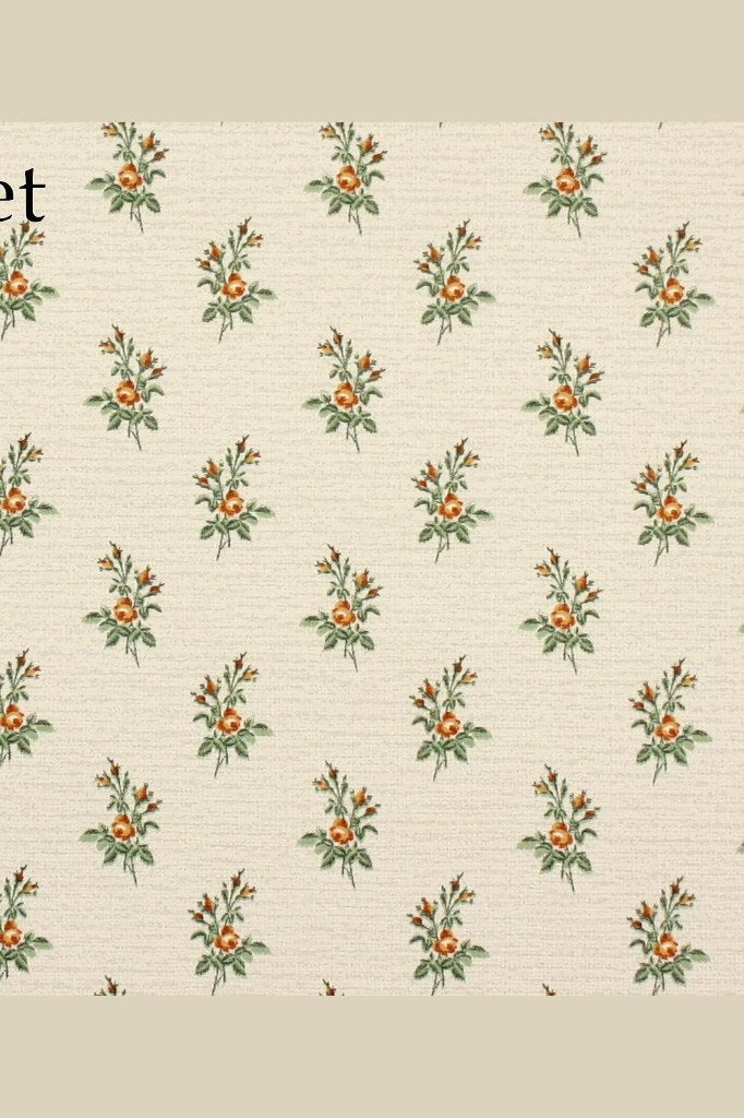 5040 klassiek bloemenbehang met textiellook jaren 60 swiet, Verzenden, Grijs