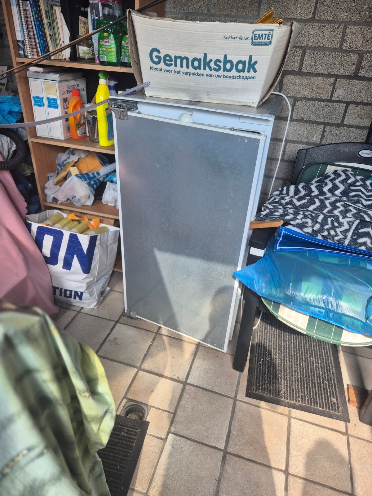Bosch inbouwkoelkast - Zo goed als nieuw, Zonder vriesvak, 100 tot 150 liter, Zo goed als nieuw, 45 tot 60 cm