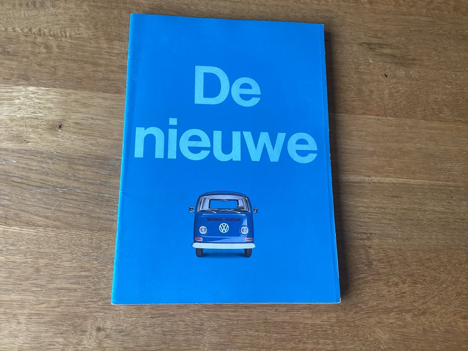 Volkswagen Bedrijfswagen T2 Brochure 'De Nieuwe' 1968, Ophalen of Verzenden, Zo goed als nieuw, Volkswagen