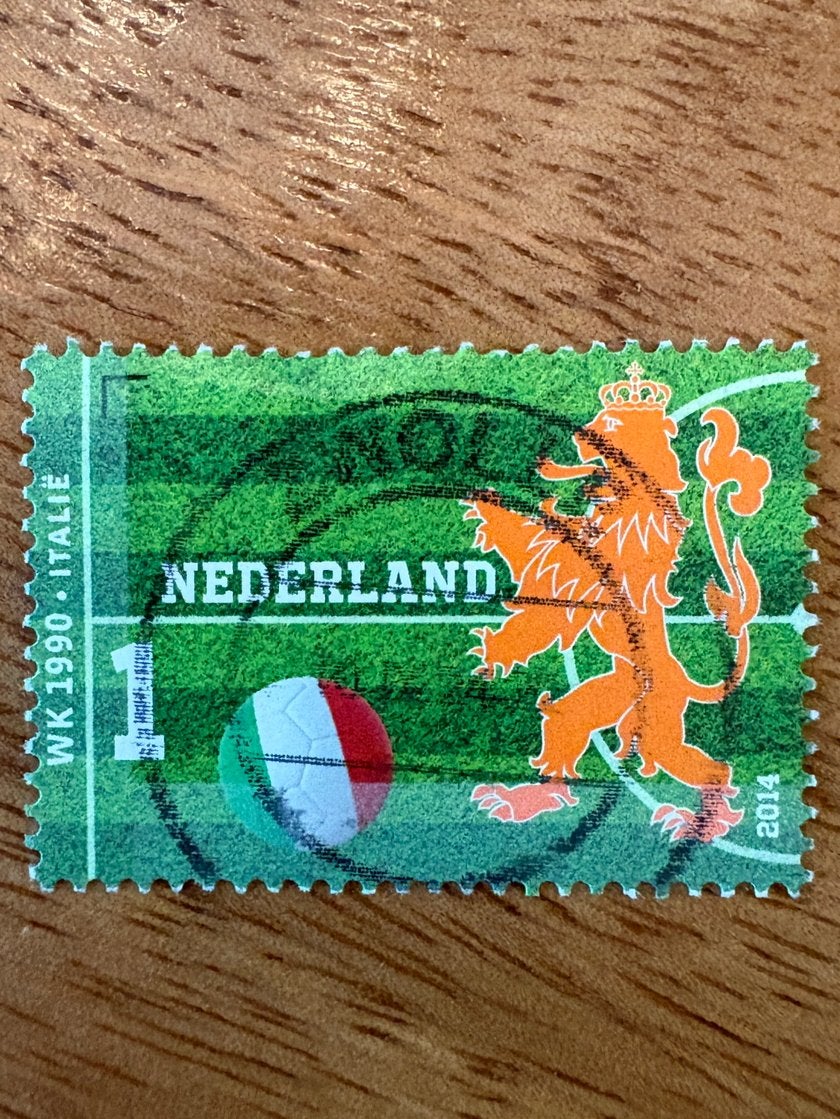 464. Nederland 2014, oranje op het WK-voetbal, Postzegels en Munten, Ophalen of Verzenden