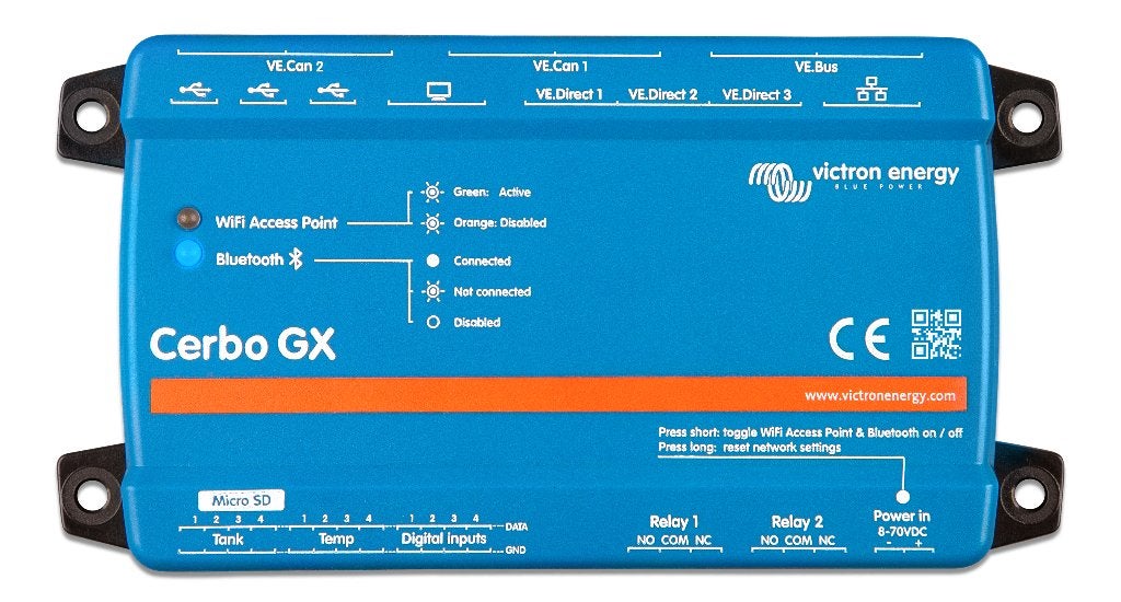 Victron Cerbo GX MK2, Victron Energy B.V., Ophalen of Verzenden, Postbus 50016, 1305 AA, Almere, Sales@victronenergy.com