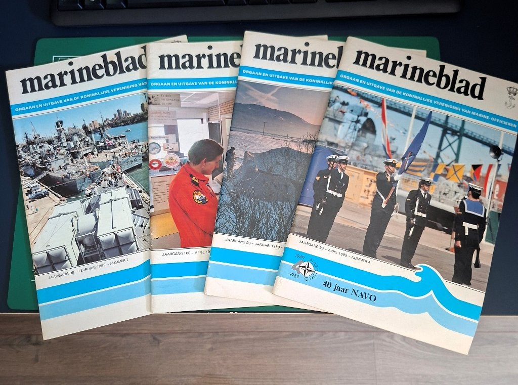 Verzameling maritieme en militaire tijdschriften te koop, Diverse auteurs, Algemeen, 1945 tot heden, Ophalen