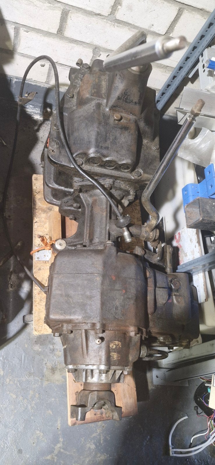 Chevrolet Blazer K5 SM465 4 versnellingsbak met assen, Auto-onderdelen, Ophalen, Chevrolet