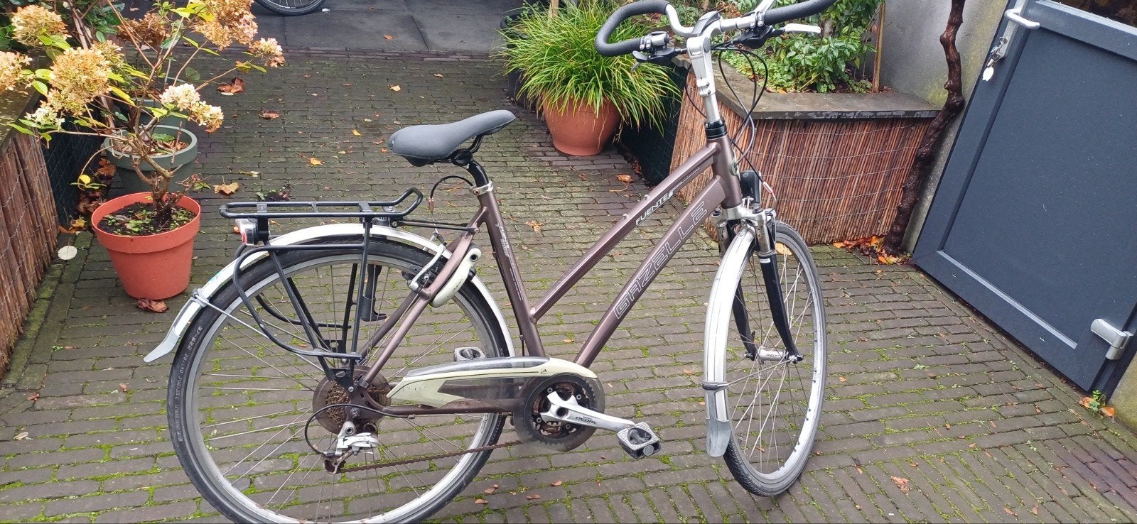 gazelle fuente dames trekking bike 53 cm, Ophalen, Gebruikt, Gazelle