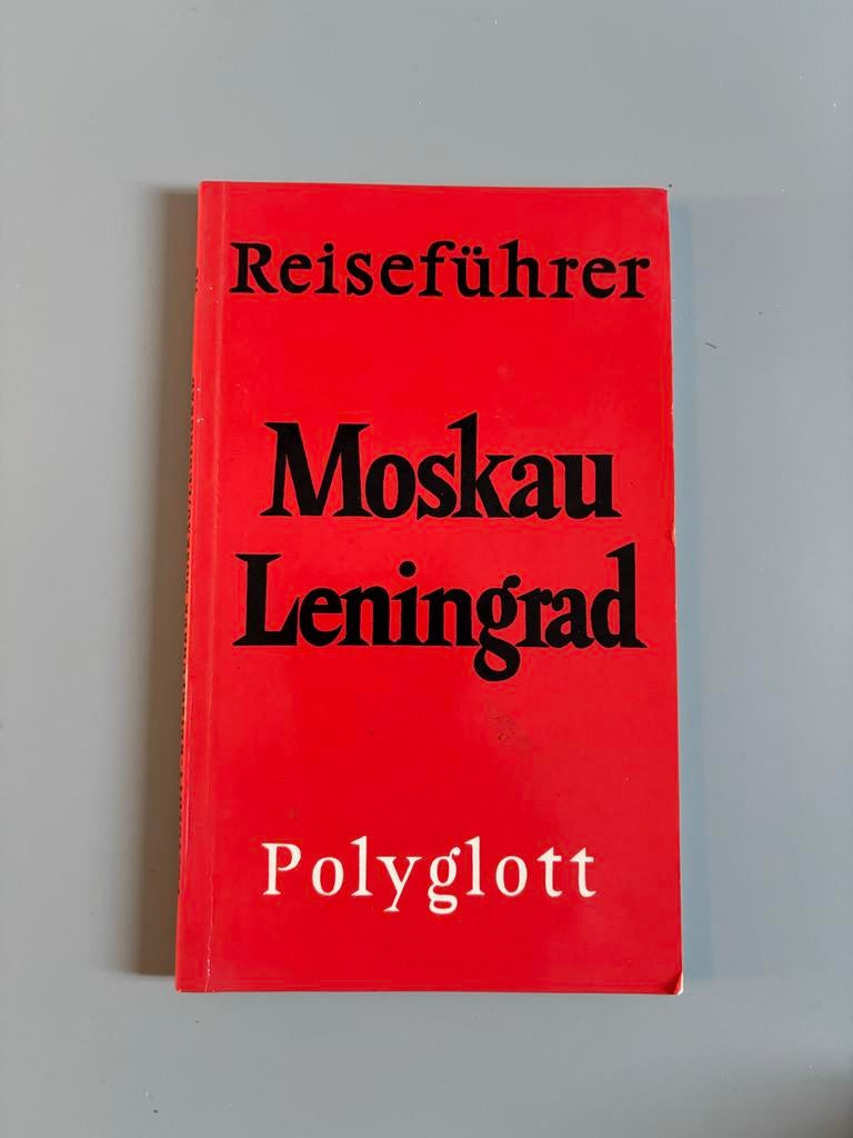 Reisgids Moskou Leningrad Polyglott (1973), Boeken, Reisgidsen, Europa, Ophalen of Verzenden, Reisgids of -boek, Gelezen