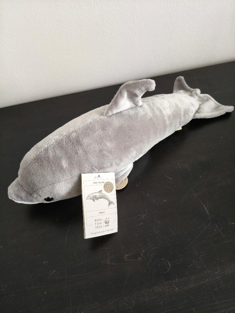 WWF/WNF dolfijn knuffel, Kinderen en Baby's, Speelgoed | Knuffels en Pluche, Ophalen, Nieuw, Overige typen