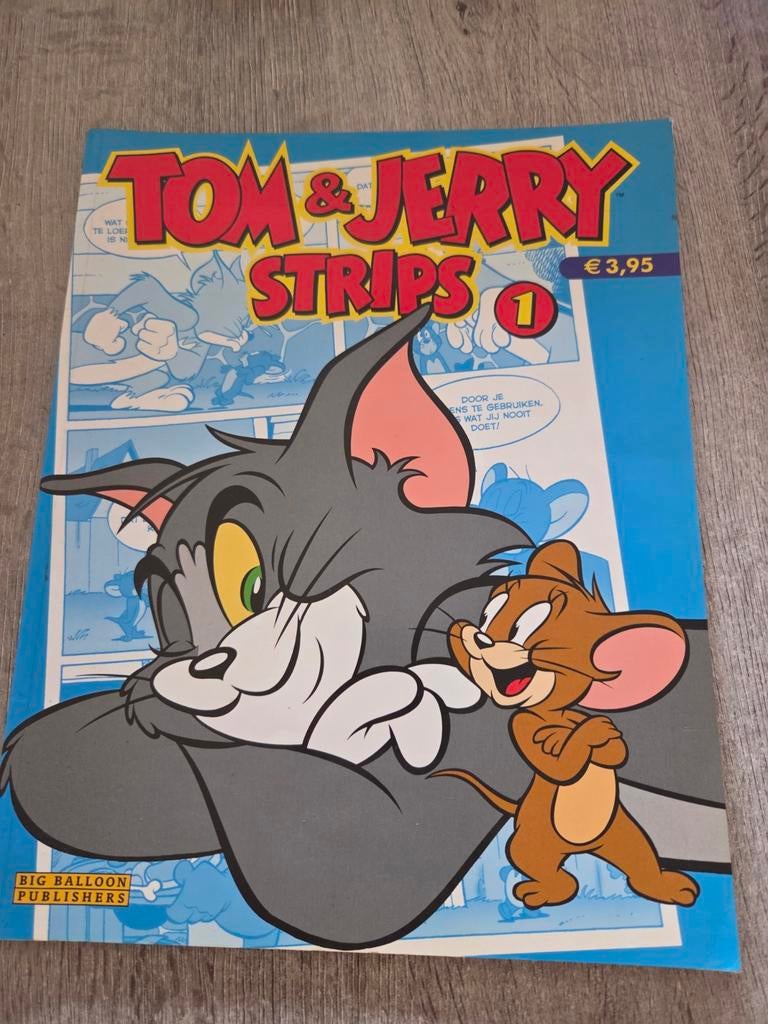 Tom & Jerry Strips 1 - Klassieke Avonturen, Eén stripboek, Ophalen of Verzenden, Gelezen, William Hanna, Joseph Barbera