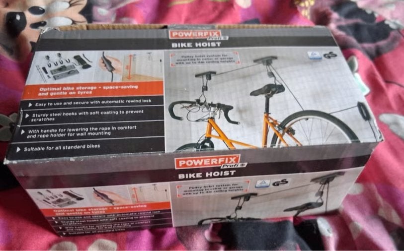 Powerfix Profi Bike Hoist - Fietslift voor plafondmontage, Ophalen of Verzenden, Nieuw