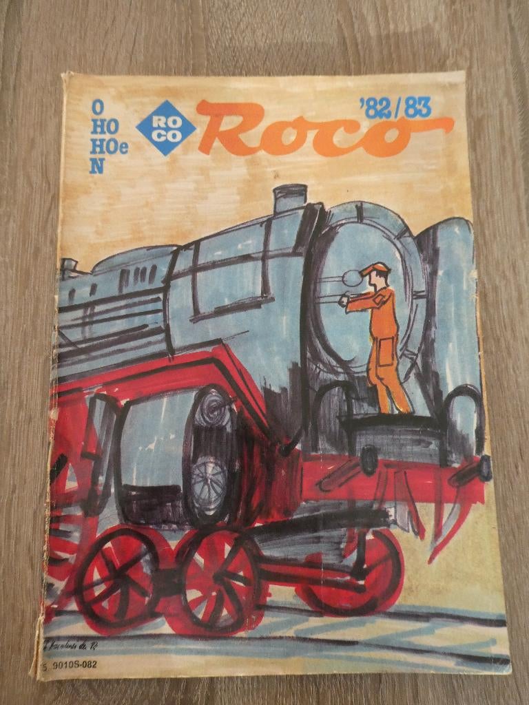 Roco catalogus 1982/83, Gebruikt, Gelijkstroom, Roco, Boek, Tijdschrift of Catalogus