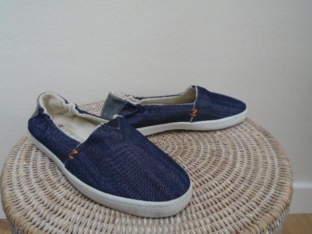 HUB blauwe jeans suede espadrilles, instappers, loafers 37, Blauw, Hub, Ophalen of Verzenden, Zo goed als nieuw