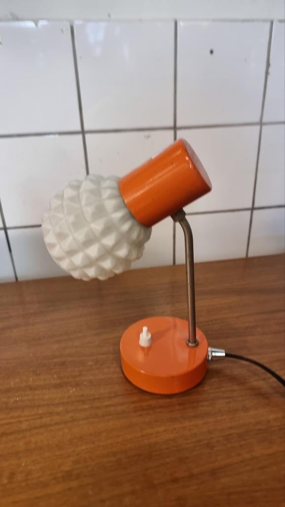 Vintage bureaulampje jaren 60, Gebruikt, ,, Ophalen of Verzenden, ,