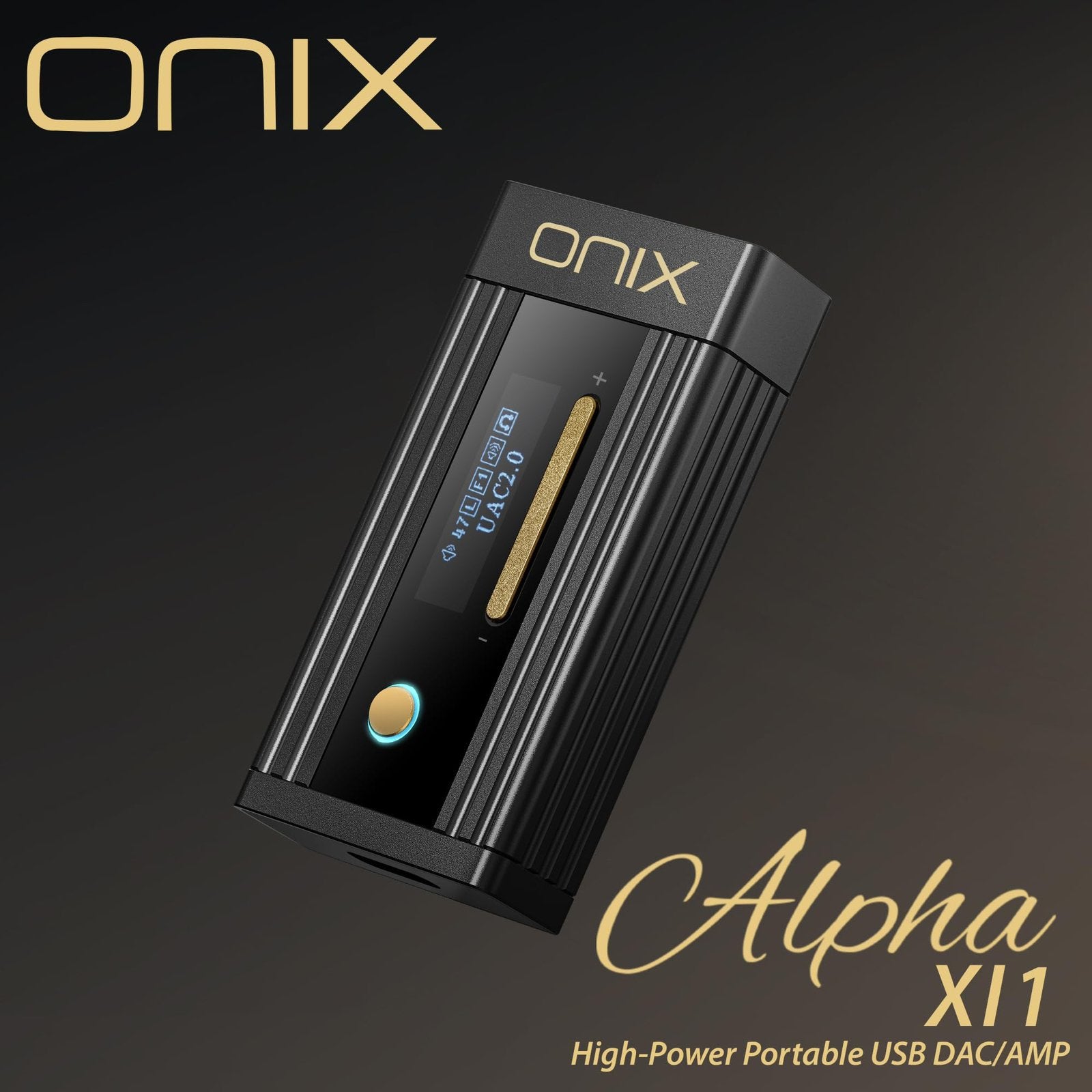 Onix Alpha XI1 DAC + Leather Case+ FiiO LT-TC6S OTG kabel, Ophalen of Verzenden, Zo goed als nieuw