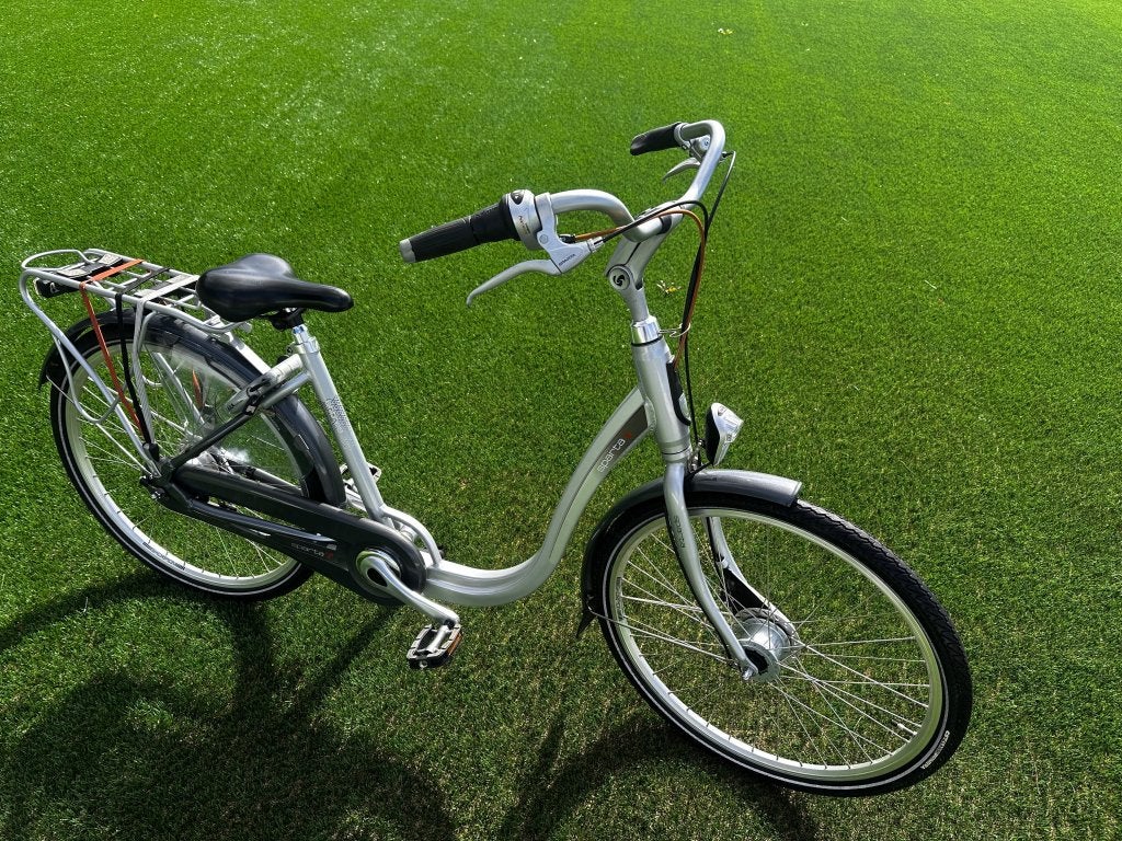 Sparta entree damesfiets met extra lage instap, Minder dan 10 versnellingen, Gebruikt, Niet ingevuld, Aluminium