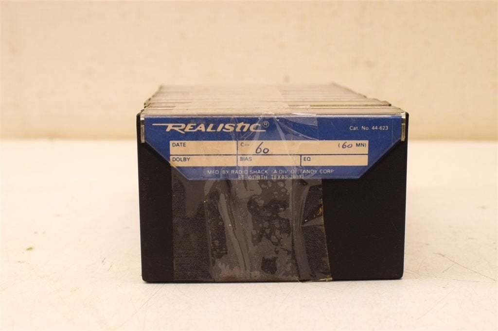 11 stuks Realistics cassettebandjes 44583