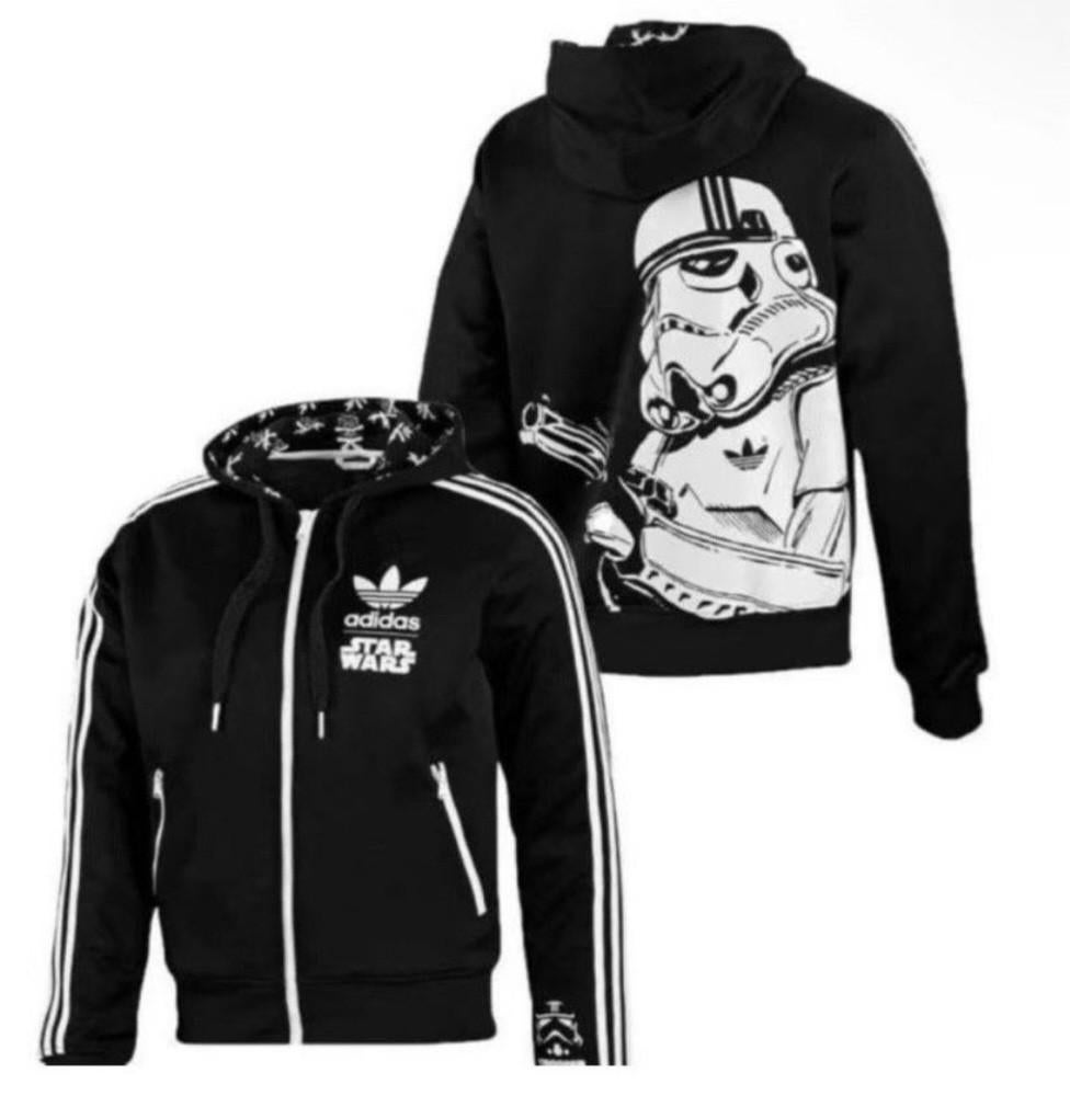 Adidas Star Wars jack maat L, Maat 52/54 (L), Zwart, Nieuw, Ophalen of Verzenden