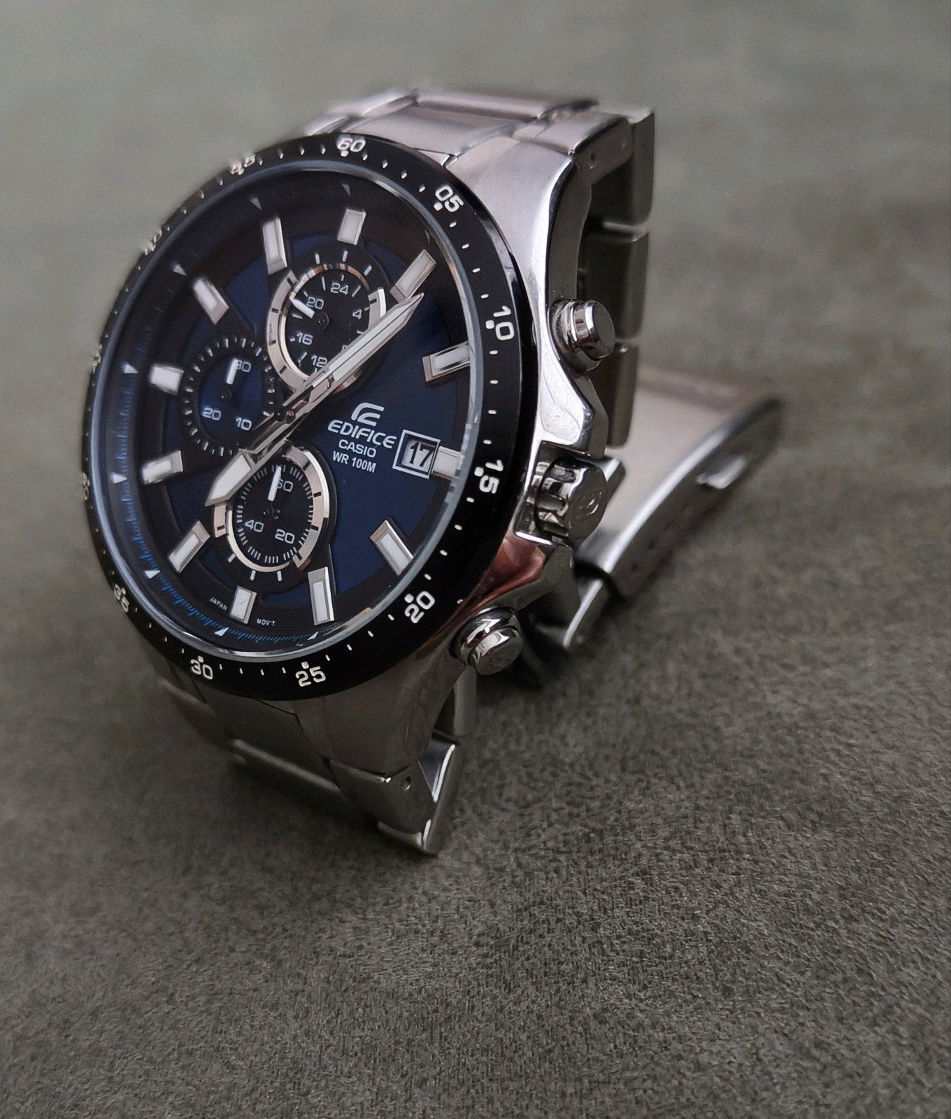 Gebruikte Casio Edifice, Ophalen of Verzenden, Gebruikt, Zwart, IOS