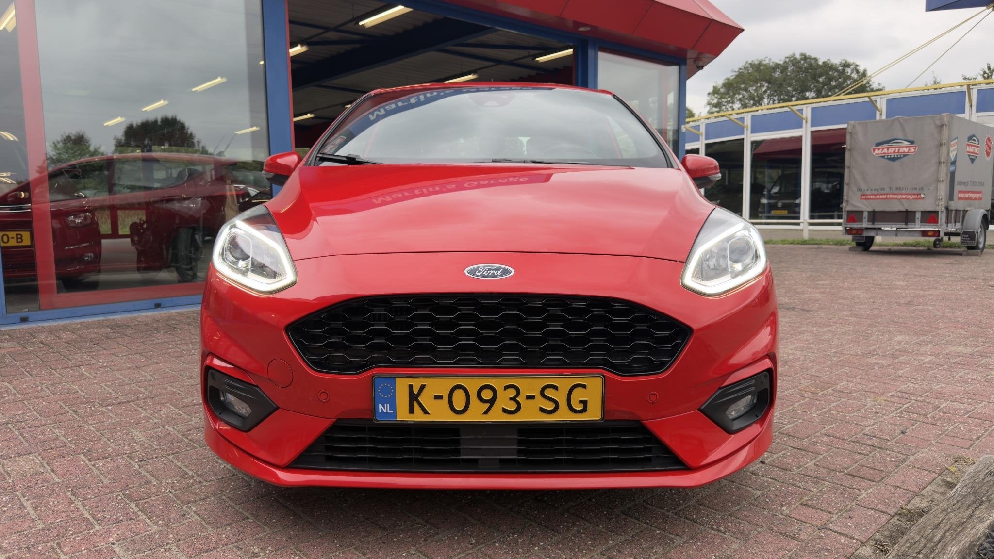 Ford Fiesta 1.0 EcoBoost Hybrid ST-Line X LMV - PDC - NAVI -, Auto's, Voorwielaandrijving, Gebruikt, Euro 6, 49 €/maand
