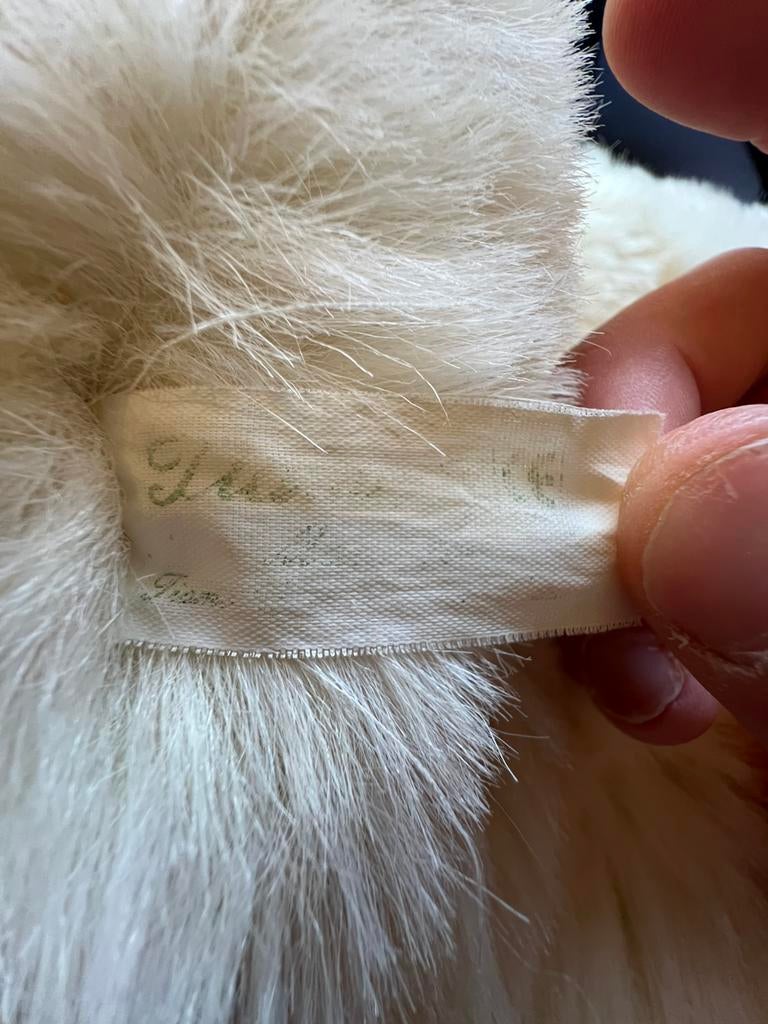 Tiamo witte beer, Ophalen, Zo goed als nieuw, Stoffen beer, Overige merken