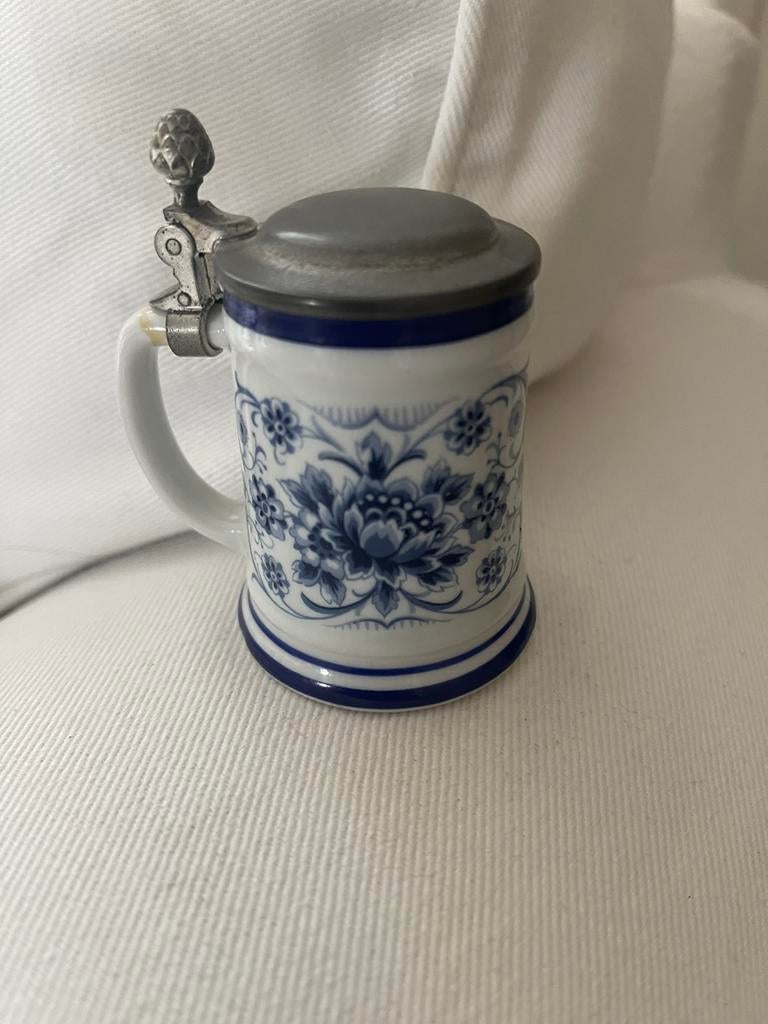Mini bierpul Echt Kobalt, Ophalen of Verzenden