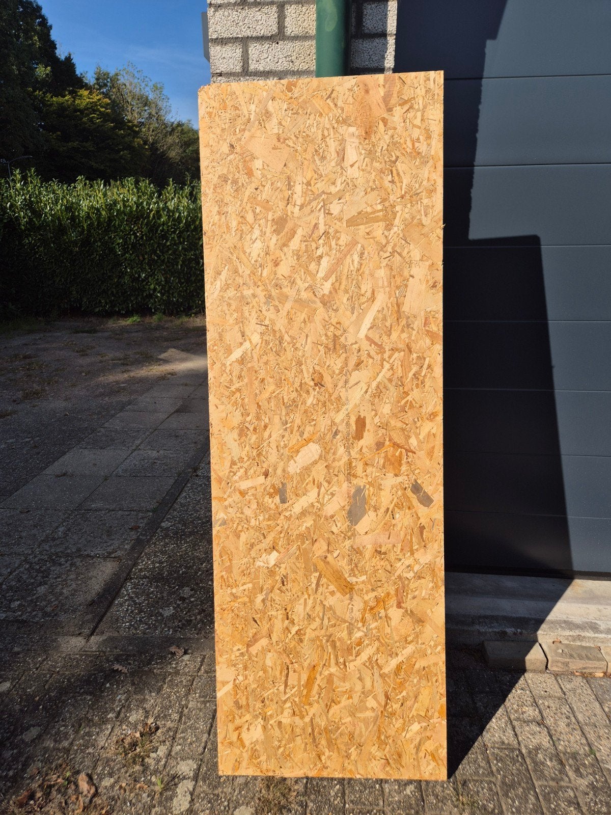 OSB-plaat 202x68cm - Zo goed als nieuw 15mm dikte, Ophalen, Minder dan 25 mm, Zo goed als nieuw, Plank