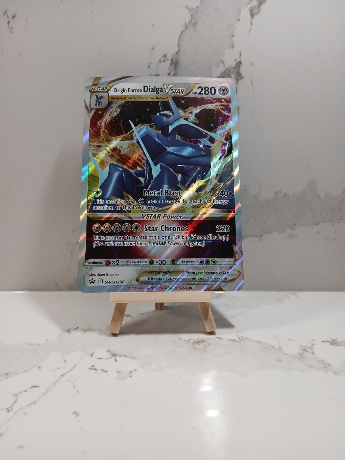Origin Forme Dialga VSTAR JUMBO KAART Pokémon, Ophalen of Verzenden, Nieuw, Losse kaart