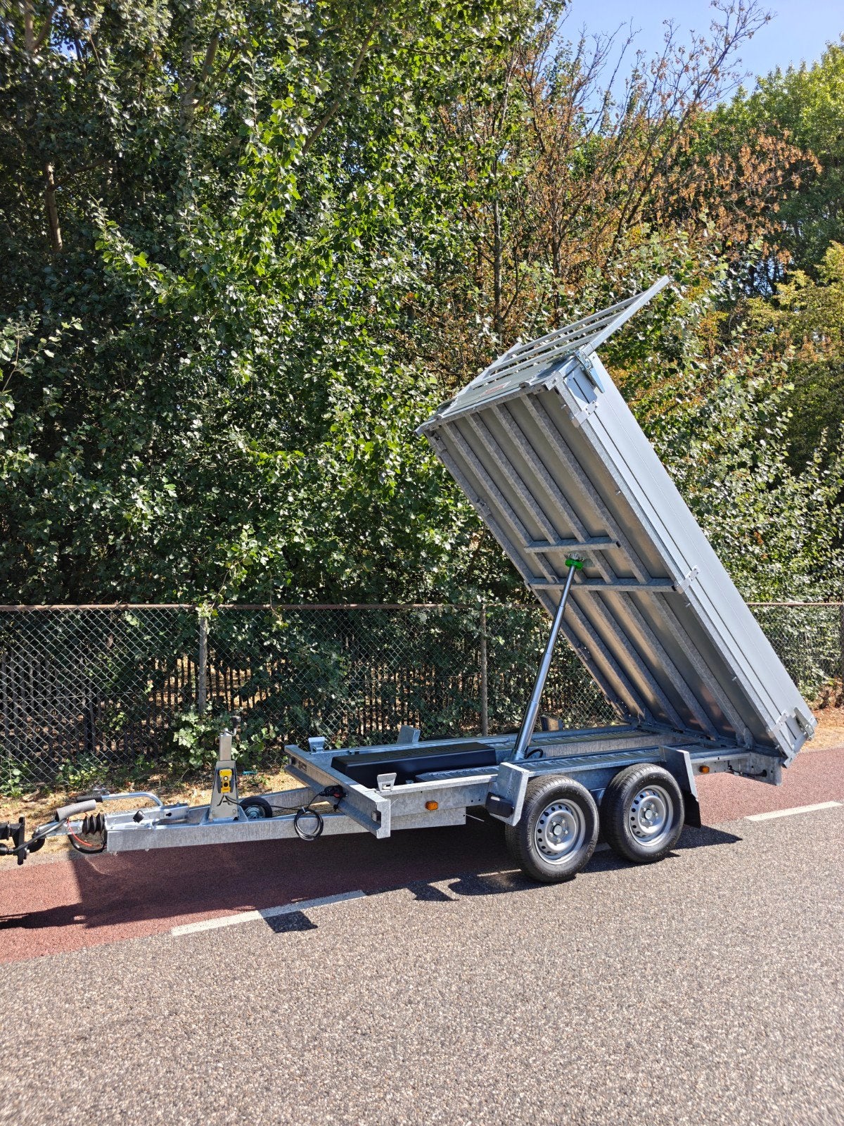 Anssems KSX 2500 kipper aanhanger + rijplaten, Ophalen of Verzenden, Nieuw