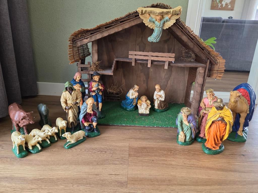 Kerststal compleet, Ophalen of Verzenden, Nieuw