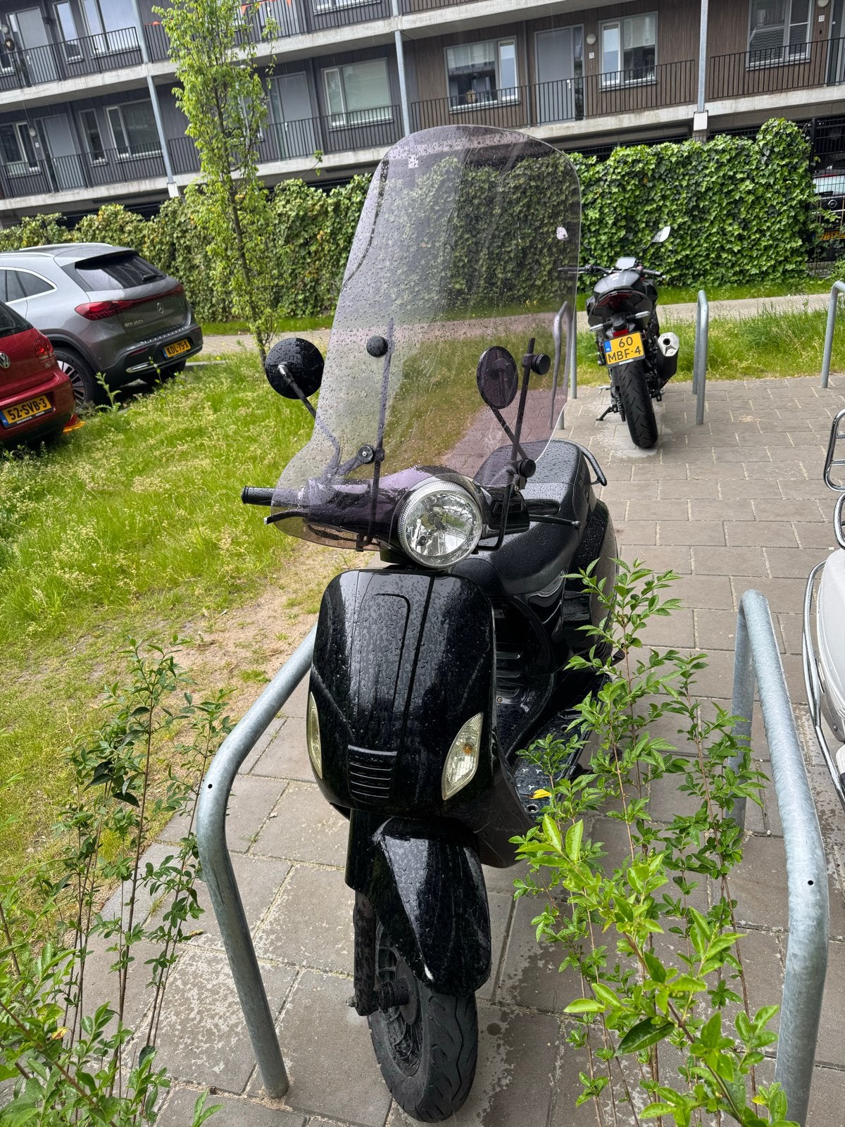 Zwarte La Souris scooter met schade, Ophalen, Gebruikt, Overige typen, Overige merken