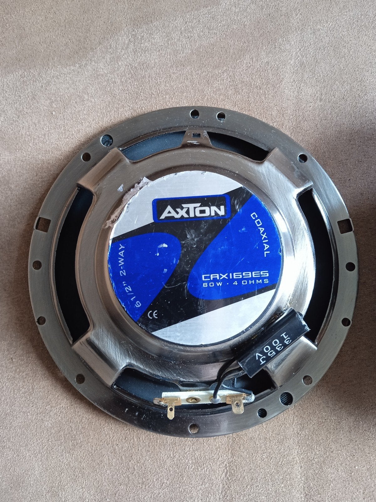 Axton CRX169ES Coaxiale Auto Speakers 80W 4 Ohm (2 stuks), Auto diversen, Ophalen of Verzenden, Nieuw