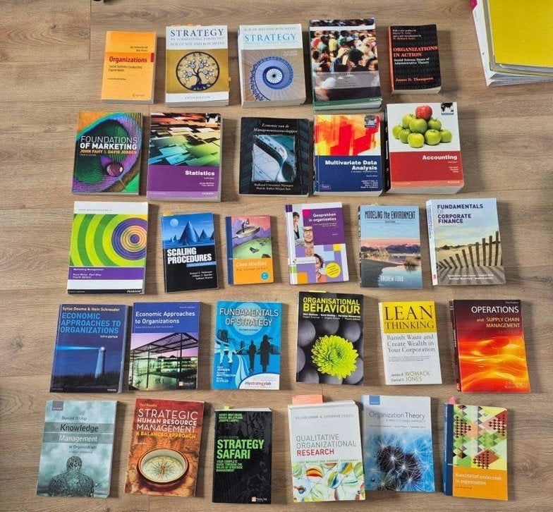 Studieboeken Radboud Universiteit Business Administration, Boeken, Ophalen of Verzenden, Gamma, Gelezen, WO