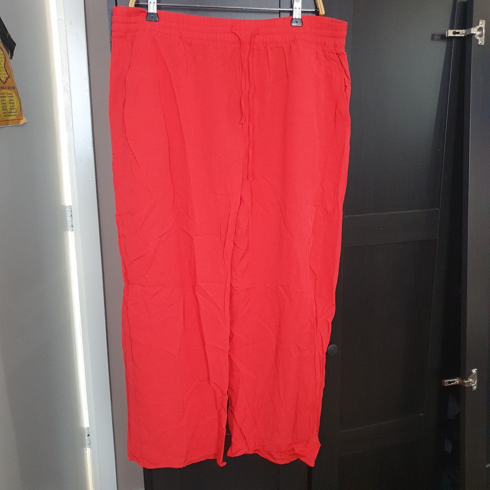 Zara Rode Broek - Maat XXL, Verzenden, Zara, Maat 46/48 (XL) of groter, Zo goed als nieuw