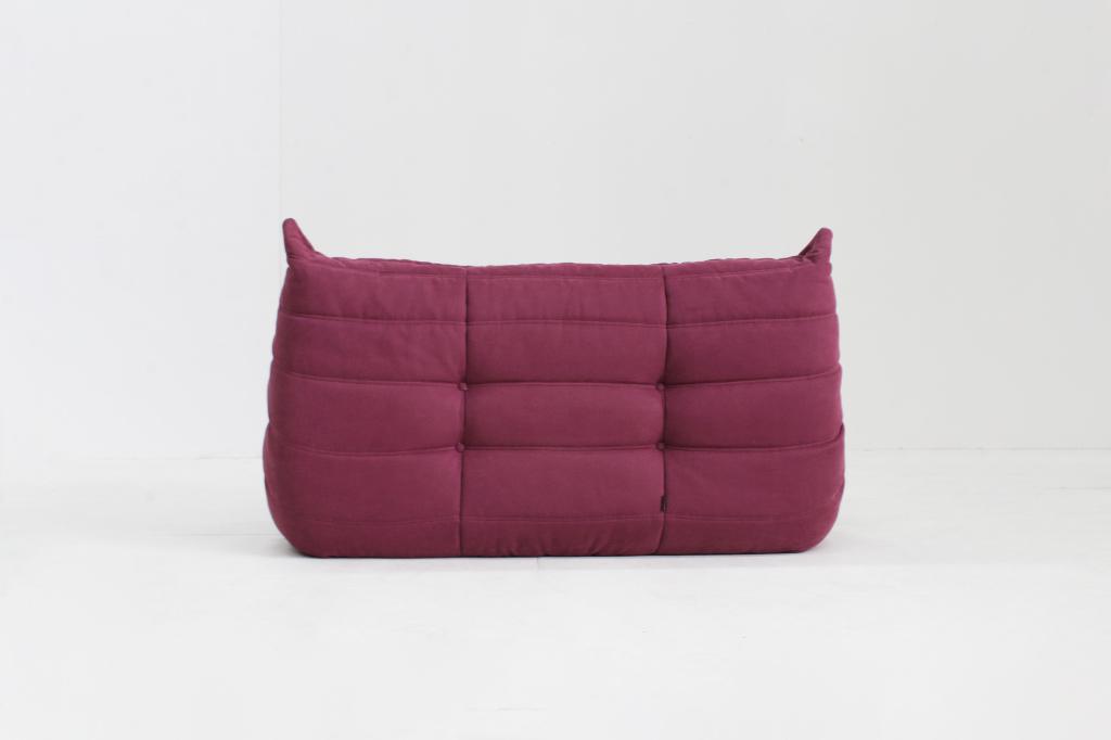 Vintage Togo 2 zits sofa ligne roset Michel Ducaroy, Vintage, design, Tweepersoons, 75 tot 100 cm, Ophalen of Verzenden