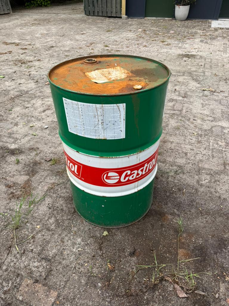 Castrol 208 liter olieton, Ophalen of Verzenden, Vuurkorf