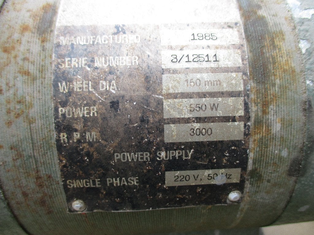 slijpsteen, Ophalen, Gebruikt, Minder dan 700 watt, Werkbankslijpmachine