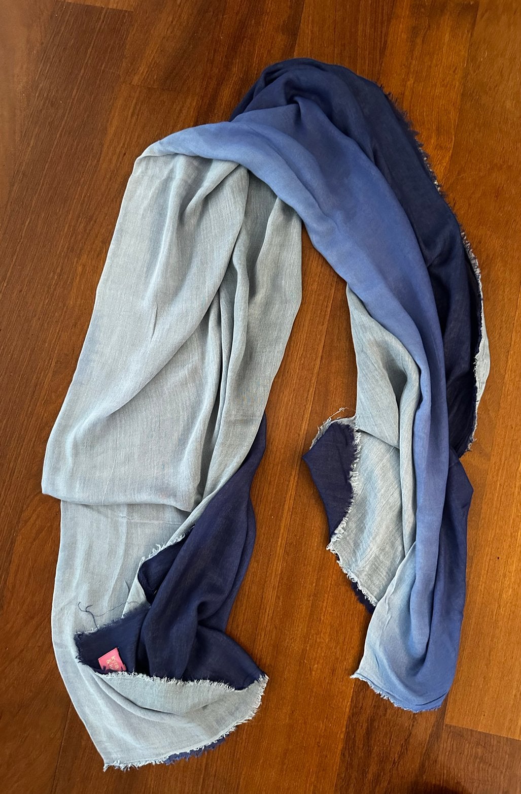 Kyra sjaal nieuw tiedye blauw, Ophalen of Verzenden, Nieuw, Sjaal