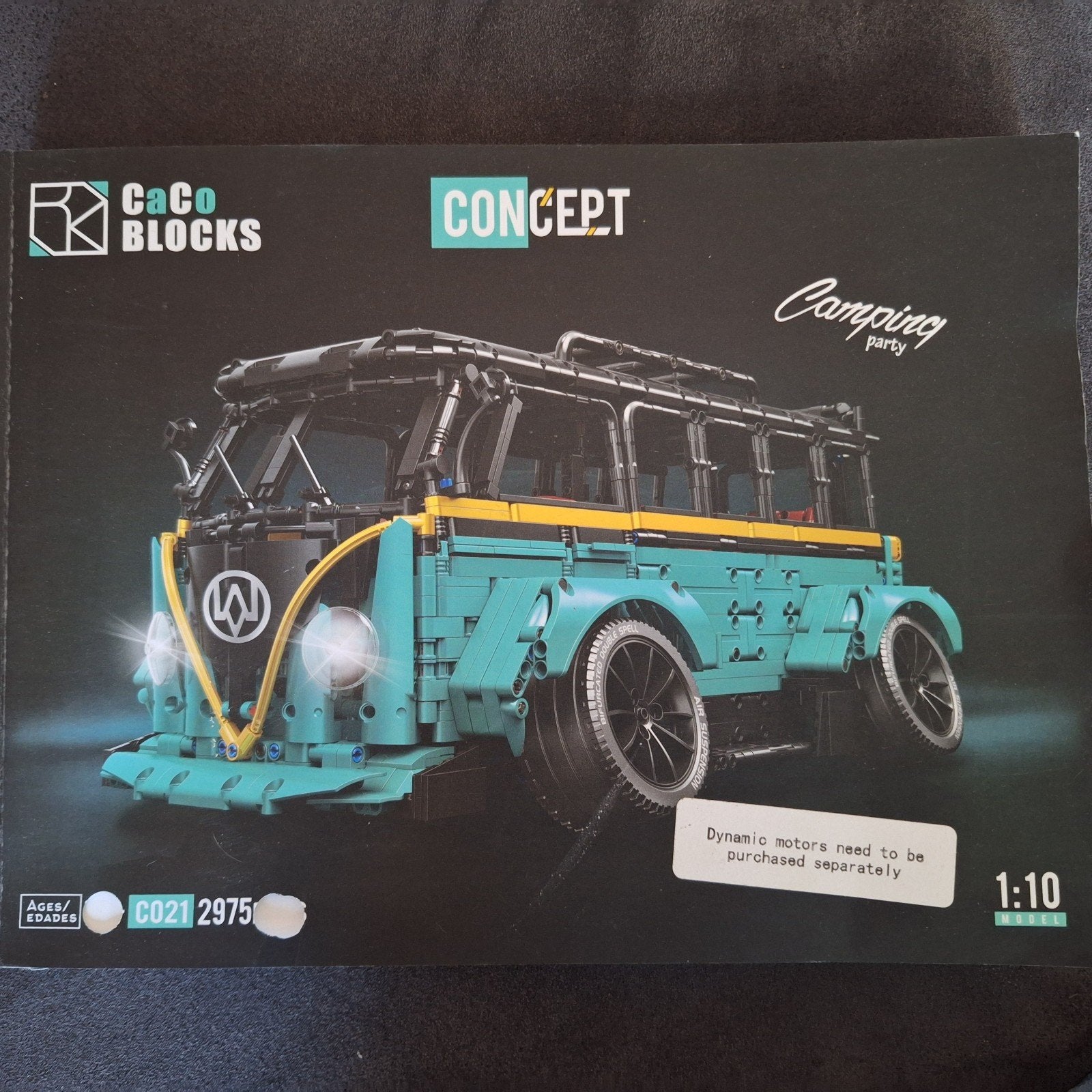 volkswagen camper busje van lego, Overige thema's, Lego, Ophalen of Verzenden, Zo goed als nieuw