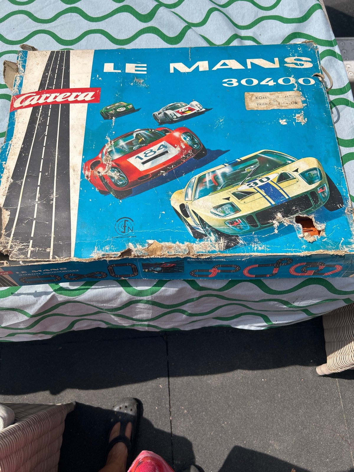 Vintage Carrera Le Mans 30400 Racebaan Uitbreiding, Ophalen, Gebruikt, Onderdelen, Carrera
