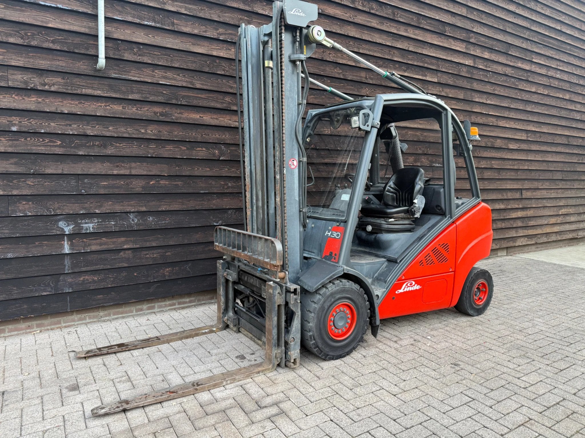Linde diesel heftruck h 30 d (bj 2008), 3000 tot 4000 kg, Diesel, Heftruck, Linde