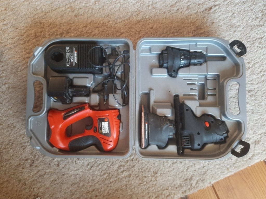 Black & Dekker Quattro, Ophalen, Gebruikt