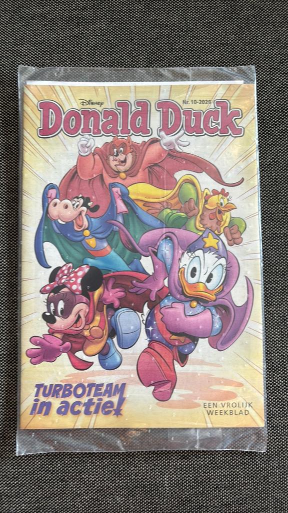 Donald Duck Nr. 10-2025 - Turboteam in actie!, Verzenden, Nieuw, Overige typen