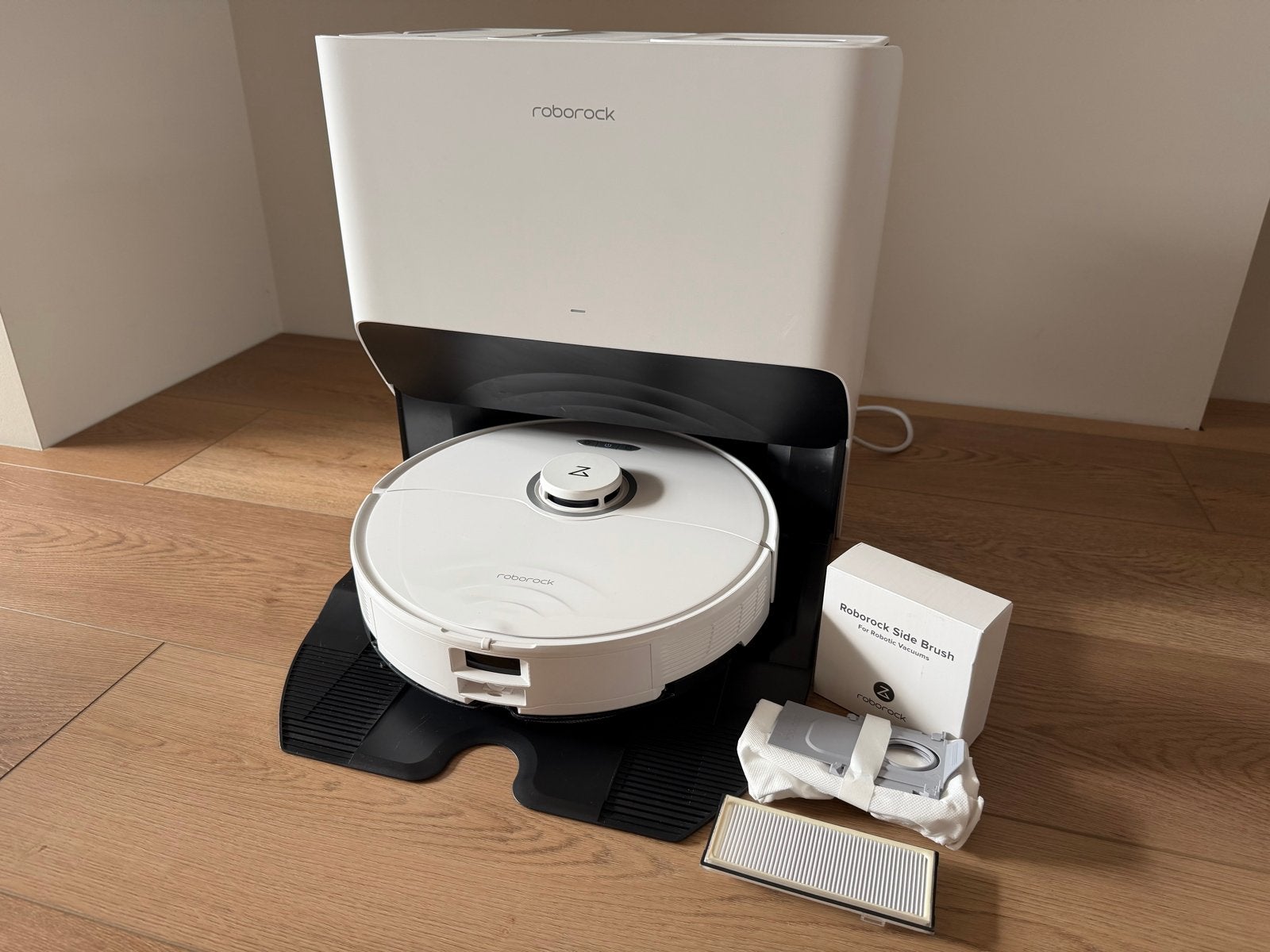 Roborock S8 Pro Ultra compleet met extras, Gebruikt, Automatisch legen, Ophalen of Verzenden, Robotstofzuiger