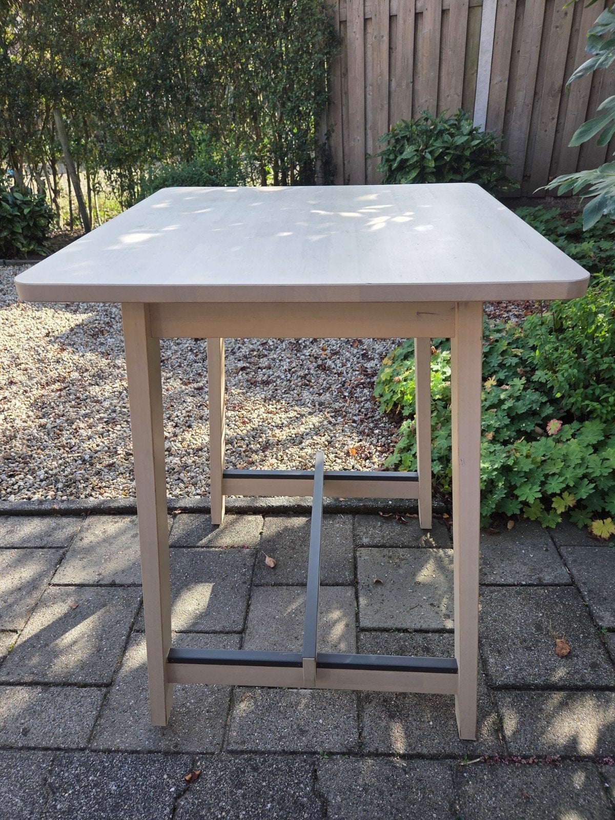 bartafel, Ophalen, Zo goed als nieuw, Rechthoekig, Hout