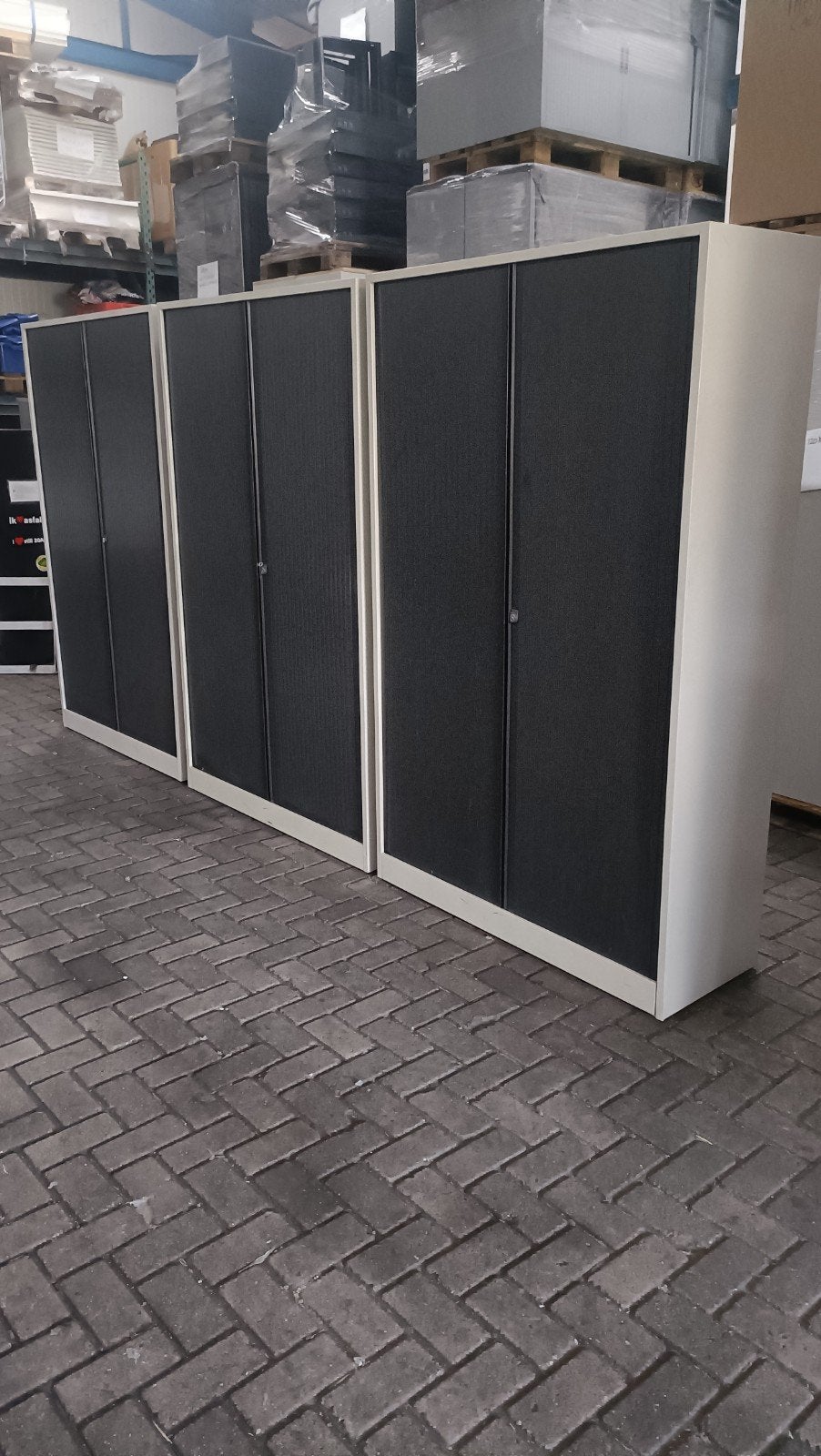 Ahrend metalen roldeurkasten archiefkasten, Gebruikt, 100 tot 150 cm, R, Ahrend metalen roldeurkasten archiefkasten